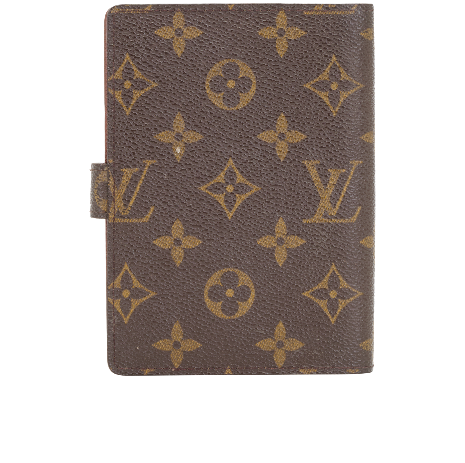 Louis Vuitton Small Agenda Cover, &pound;170, Accessories, Brown, Canvas, Back view